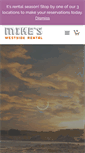 Mobile Screenshot of mikes-rental.com